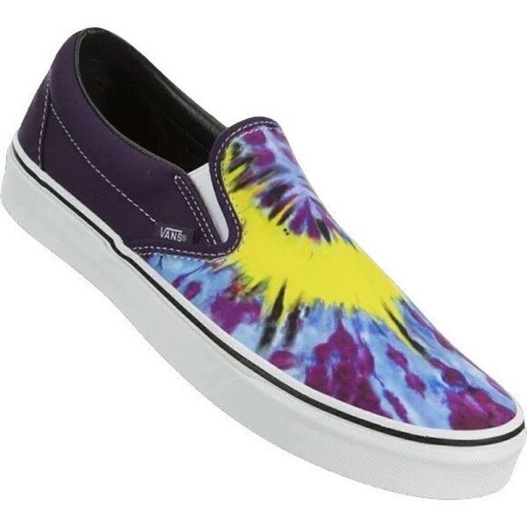 Van's Off the Wall Mysterioso Tie-Dye Slip On Shoes, Women's Size 8.5‎ - Picture 1 of 7